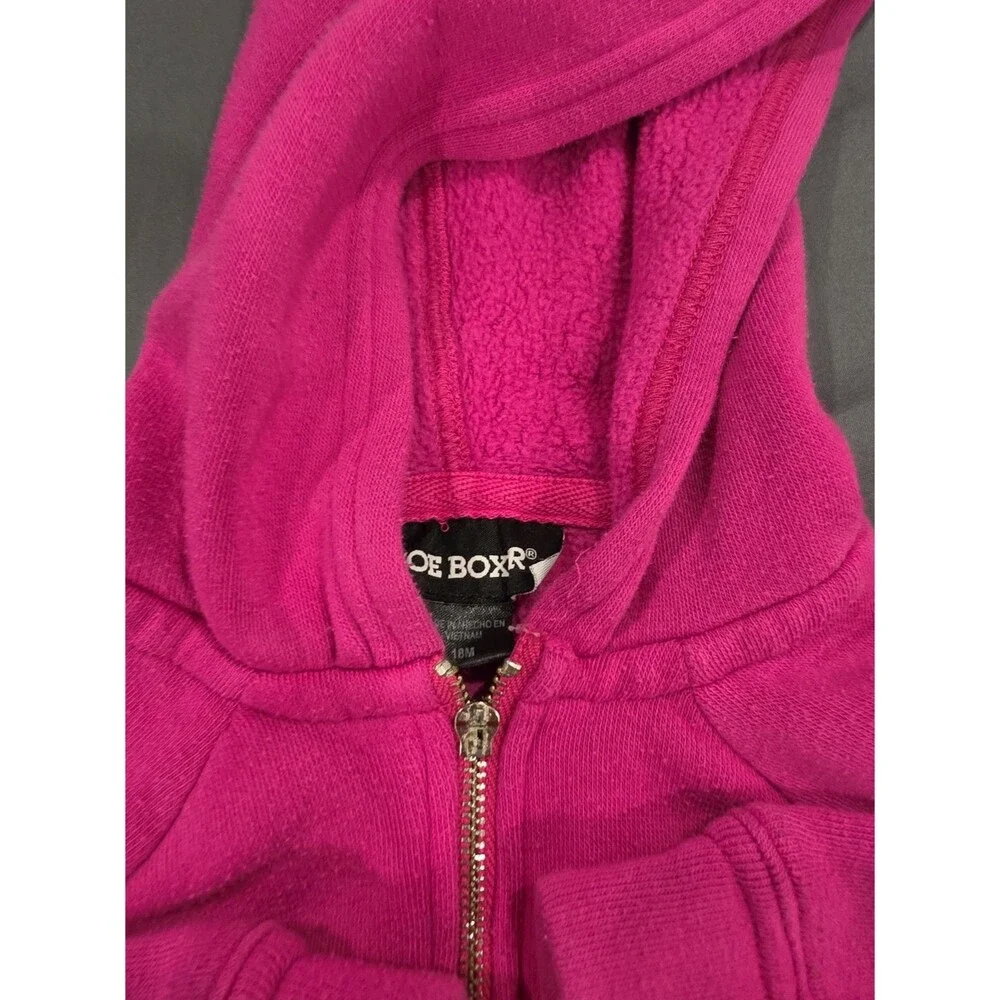 Thick-haired zipper and hoodie is from the Joe Boxer brand Todler - 18 M....--93